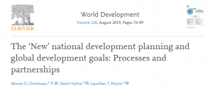 New open access research published in World Development